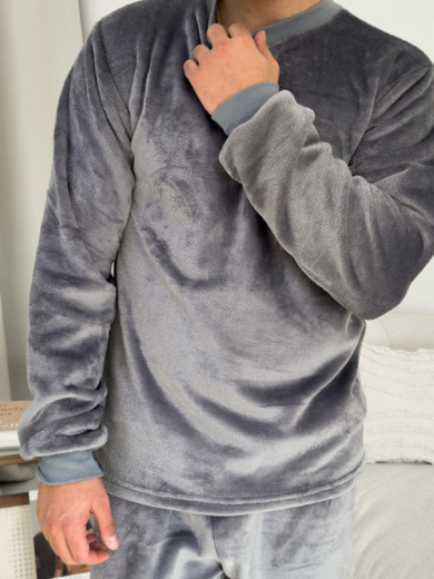 Флисовая мужская пижама Cosy 82676