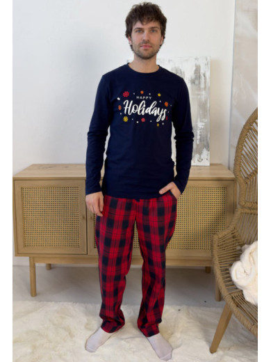 Мужская пижама со штанами Cosy 82612