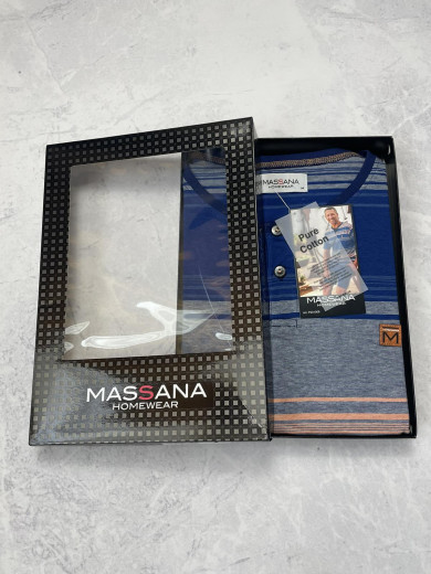  Піжама чоловіча з шортами Massana P231308