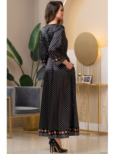  Жіночий халат на ґудзиках "Камілла" 8969