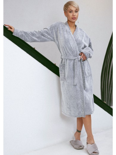 Жіночий теплий домашній халат 1209-90053