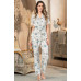 Піжама жіноча з брюками "Ніка" 1636
