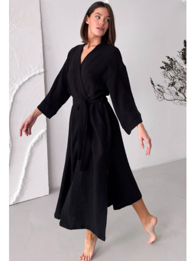 Женский халат Cosy 82750 из муслина
