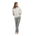  Жіноча тепла піжама зі штанами "Pastunette" 80202-141-8
