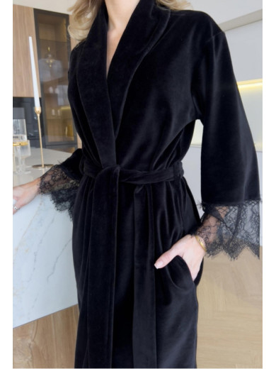 Халат женский велюровый Cosy 82669