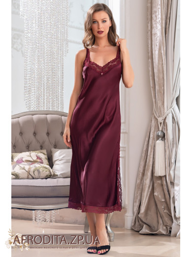 Ночнушка женская атласная "Виктория" 7108-1