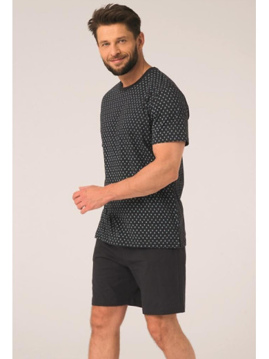 Мужская хлопковая пижама Key 82752