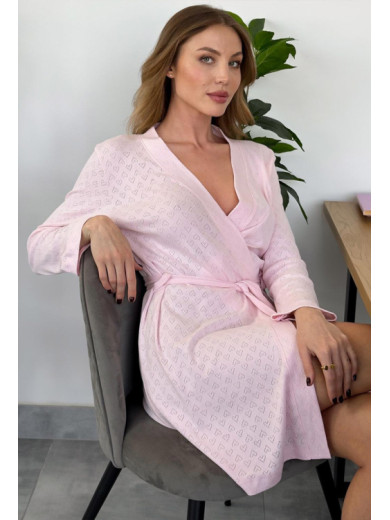 Женский халат Cosy 82758 из хлопка 