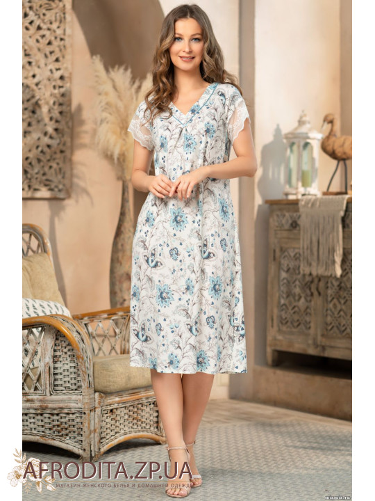 Нічна сорочка довга "Ніка" 1635