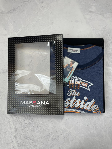 Піжама чоловіча з шортами Massana P231332