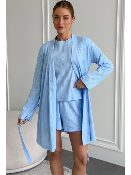 Пижама с халатом Cosy 82927