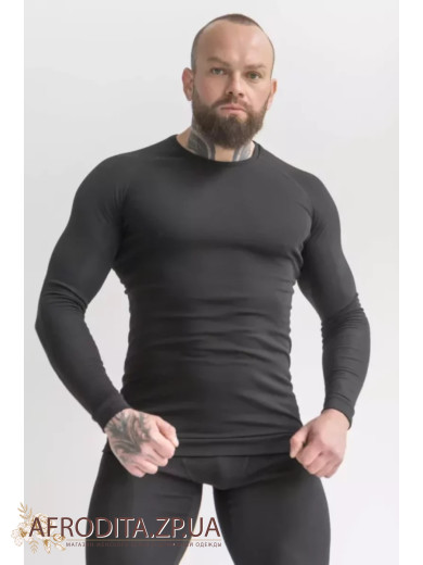 Мужской термолонгслив из хлопка Totalfit 82561