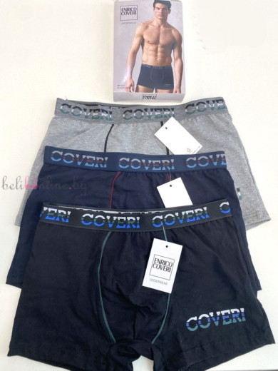 Мужские боксеры с принтом Enrico Coveri EB1313