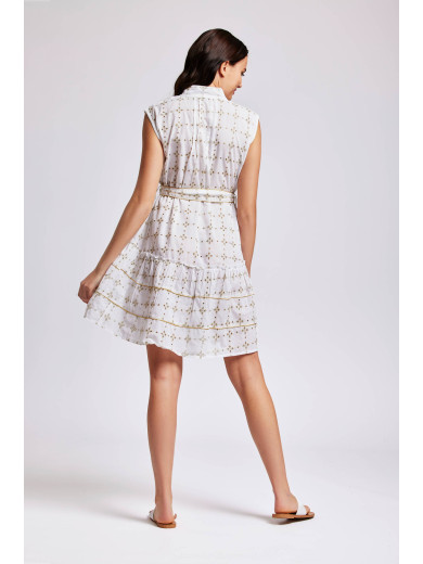 Жіночий короткий сарафан Iconique IC24-018