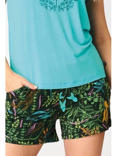 Пижама женская с шортами Key 82746 из вискозы