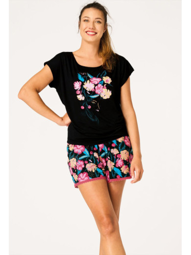 Пижама женская с шортами Key 82841