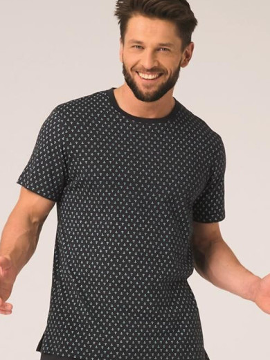 Мужская хлопковая пижама Key 82752