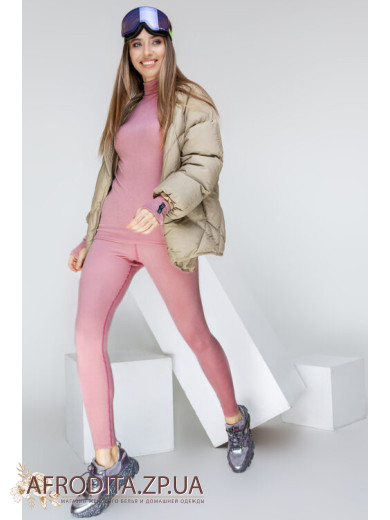 Женский термокомплект лонгслив + лосины 82470