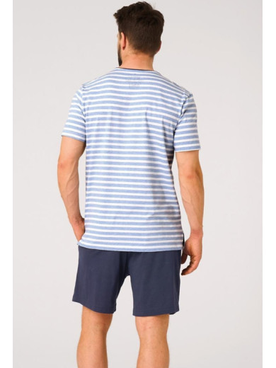Мужская пижама с шортами Key 82832