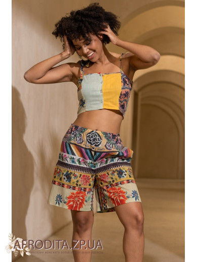 Комплект женский с шортами Камбоджа 5272
