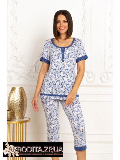 Жіноча пижама з бриджами "Emmi" 75110