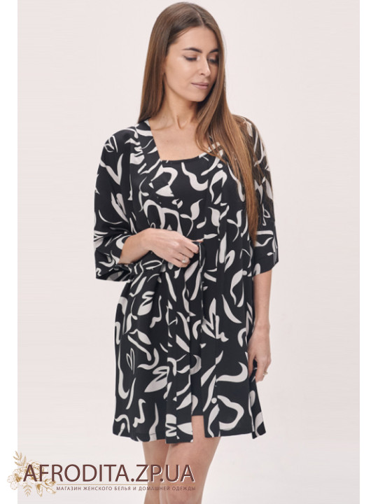 Женский халат из хлопка Shato 2635/1