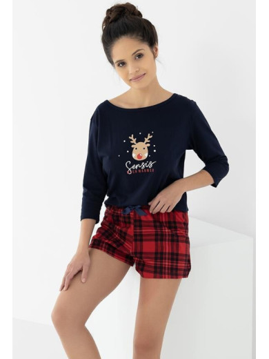 Жіноча піжама із шортами Sensis Myrtle