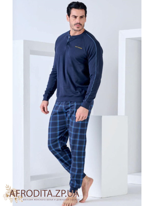 Чоловічий домашній комплект з бавовни Navigare 141945