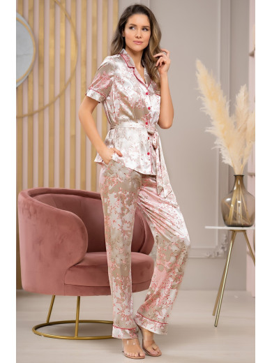 Жіноча піжама з брюками Примавера 7186
