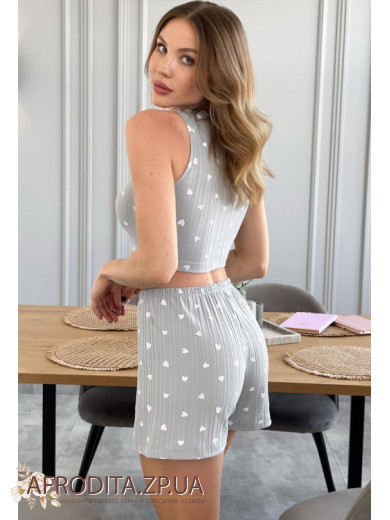 Женская пижама с шортами Cosy 82741