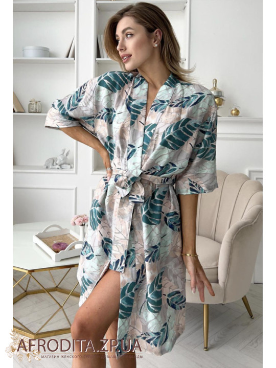 Женский халат Cosy 82760 из вискозы