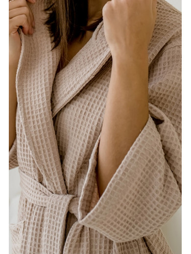 Женский вафельный халат Cosy 82744