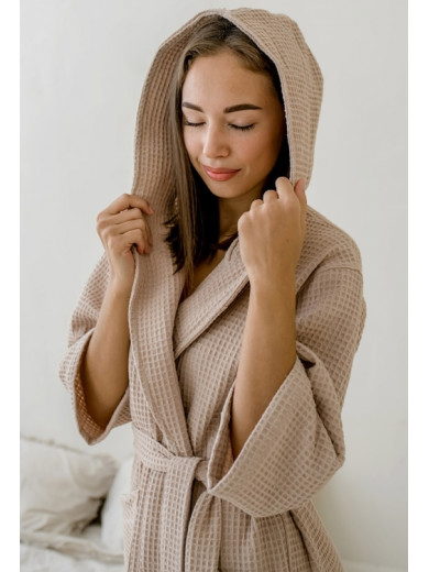 Женский вафельный халат Cosy 82744
