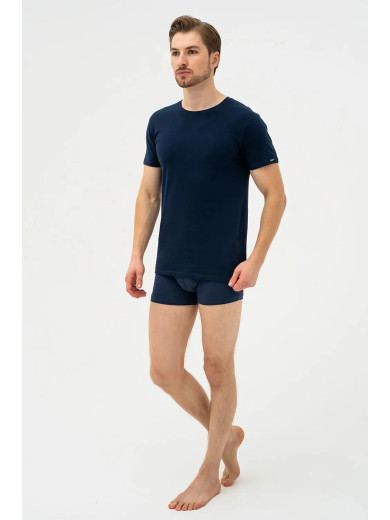 Мужская футболка 202-2 синий