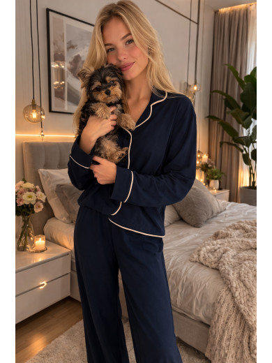 Домашний женский комплект Cosy 82735 из хлопка