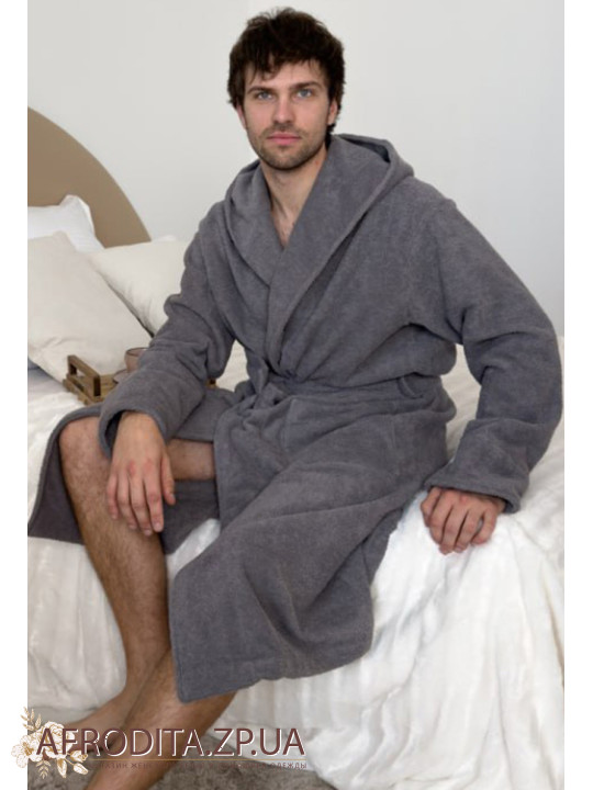 Махровый мужской халат Cosy 82716