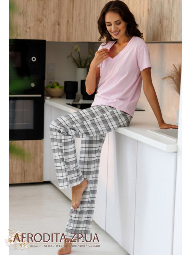Жіноча піжама зі штанами 1875-12050
