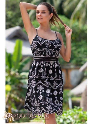 Пляжний сарафан з бавовны "Ноір" 1330