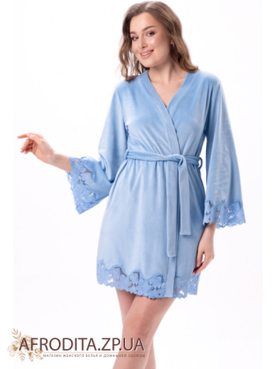 Жіночий велюровий халат Shato 1930