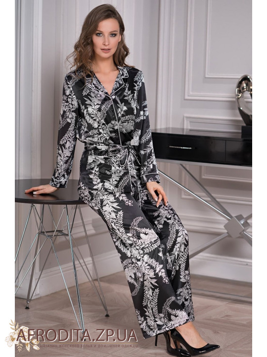 Піжама шовкова із брюками "Міріам" 3486