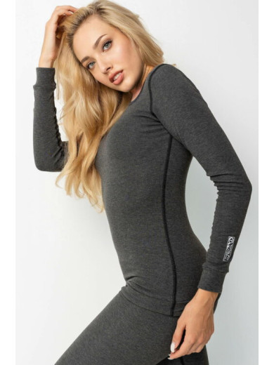 Женский лонгслив из микрофибры Totalfit 82502