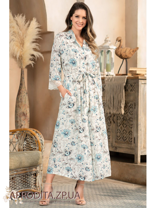 Довгий халат "Ніка" 1639