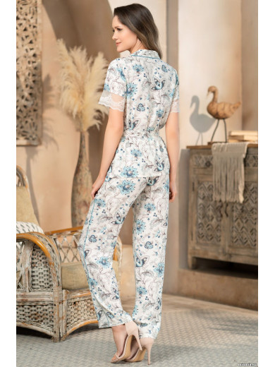 Піжама жіноча з брюками "Ніка" 1636