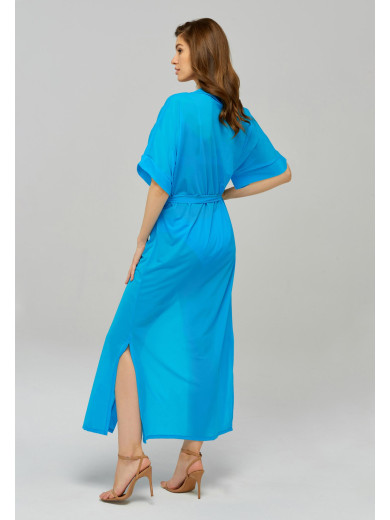 Голубая пляжная туника Marc & Andre CU22-08