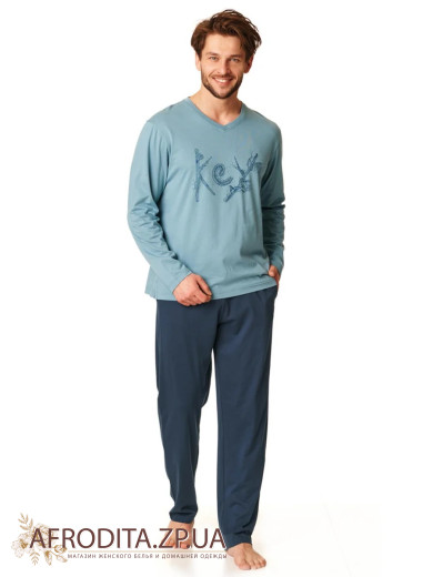 Чоловіча піжама зі брюками MNS 861 B23