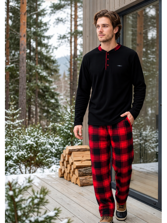 Чоловіча тепла піжама PIJAMONI PJ6100-3
