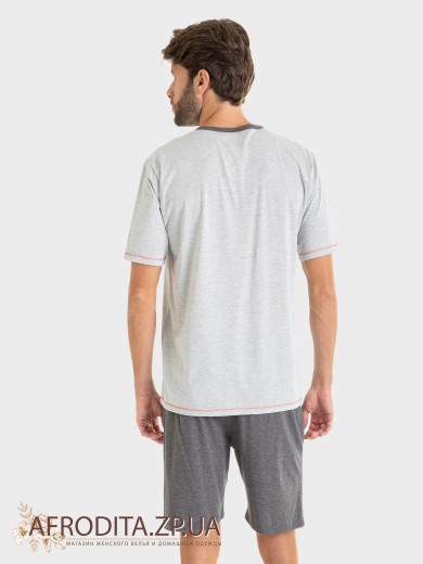  Піжама чоловіча з шортами Massana P231317