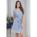 Жіночий бавовняний халат "Ніцца" 6713