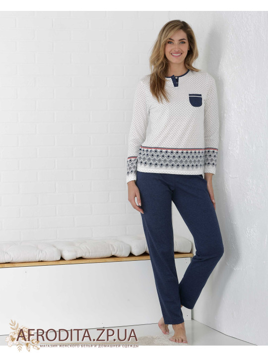 Жіноча піжама з брюками "Massana" P711250 