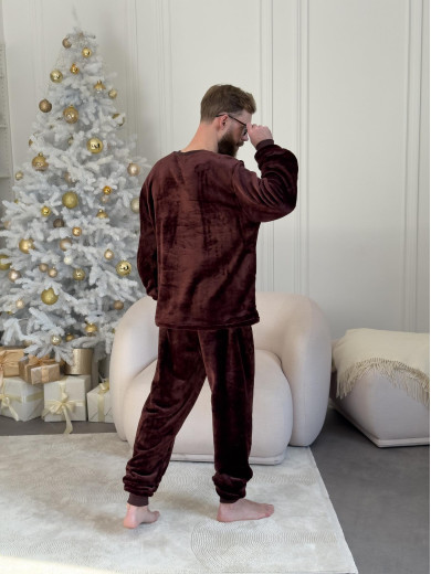 Мужская велюровая пижама COSY VEL050